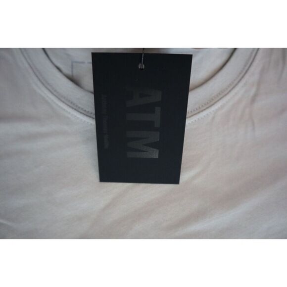ATM Anthony Thomas Melillo Men's Sz S Gray Crewneck S/S Tee - 100% Exclusive - Picture 4 of 5